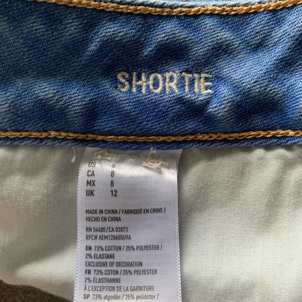 American Eagle (AE) Shortie Jean Shorts! - Picture 7 of 7